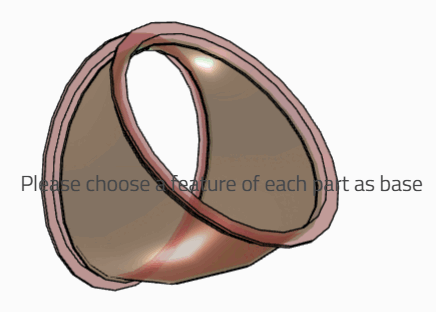 Components optimally aligned with each other