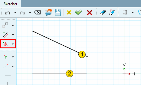 Chamfer start and chamfer end