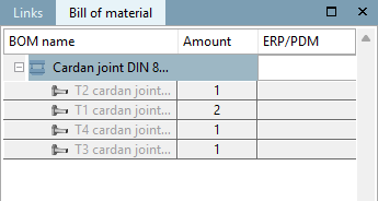 BOM list information
