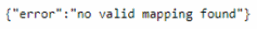 Example "error"