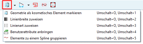 "Attributes [Attributes] " toolbar