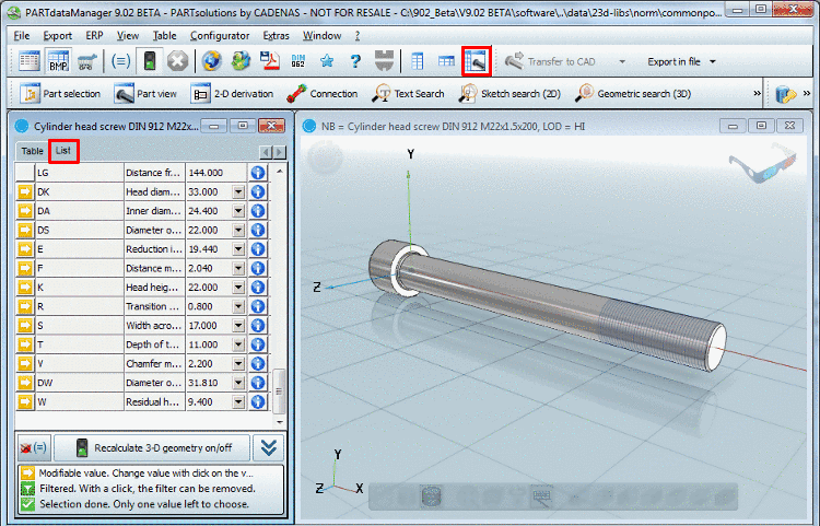 Add dataset to link database: The basic dialog contains a field for the ERP number.