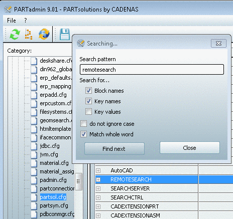 PARTadmin -> Catalog update -> Offline