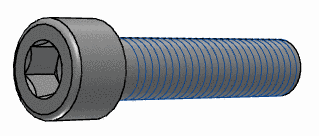 Creo 4.0: Edge Chamfer (default)