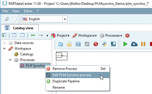 Tabbed page "Port configuration"