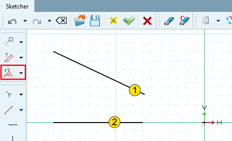 Chamfer start and chamfer end