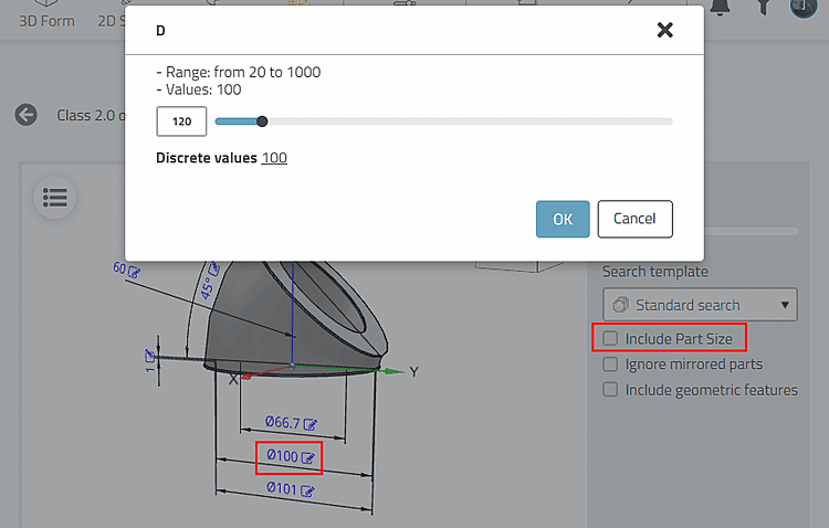 Set values