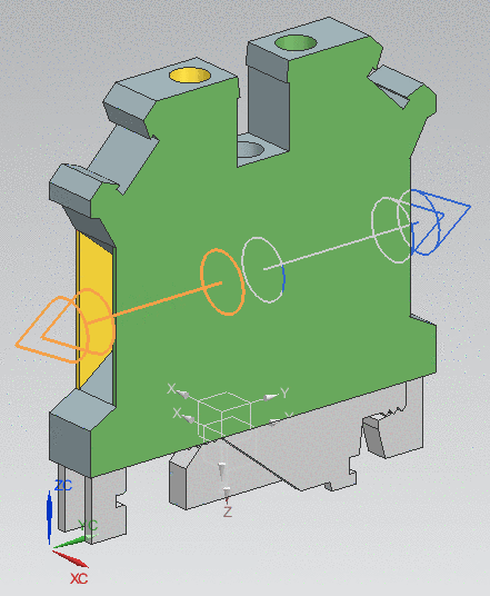Part in NX with Multi Ports
