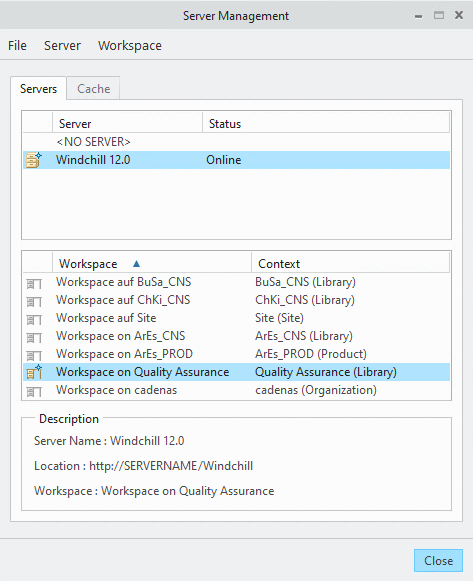 Server registration