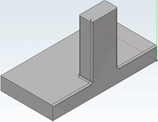 Rounded edges - Back view