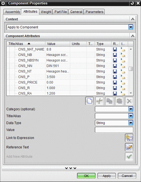 Attributes with prefix "_CNS"