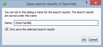 Topological parameters in the "Part comparison"