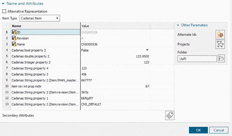 "Enter value" dialog