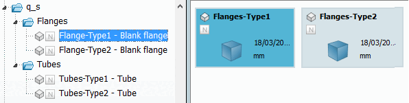PARTdataManager "Part selection [Part selection] ": No use of project preview images or "Generate preview images [Generate preview images] " option deactivated