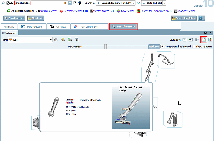 Mode "Cloud Map"
