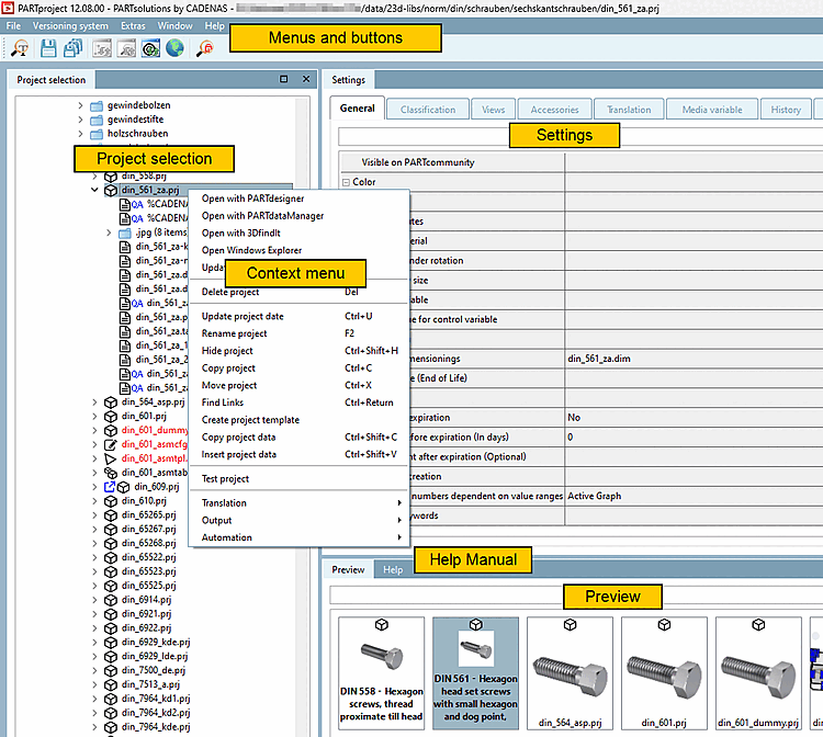 PARTproject