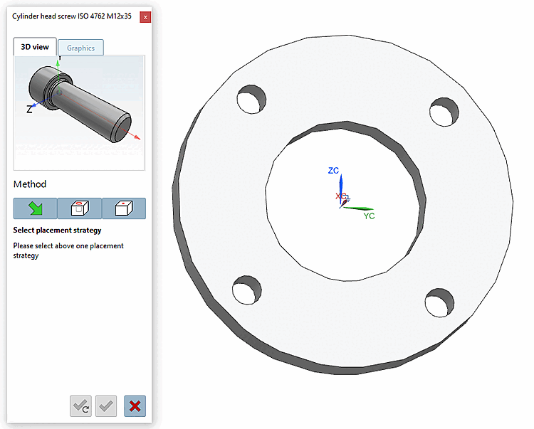 Select placement strategy