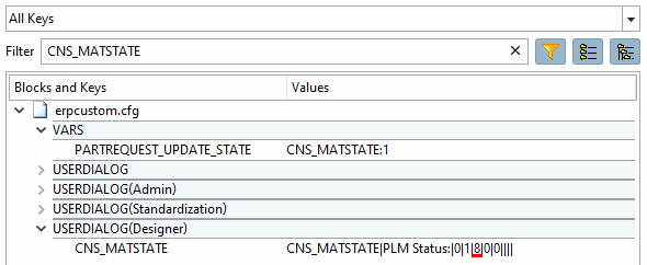 PARTadmin: Default entry "~Pending~" for role "Designer"