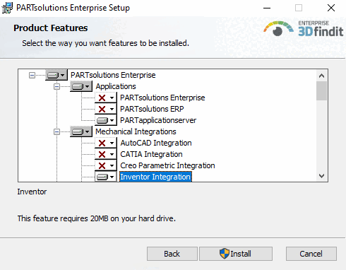 Applications -> PARTapplicationserver