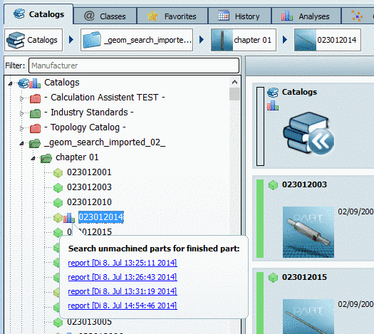 Connections are defined in the FEATURE GROUP ADN293 (="CaX connection and function).