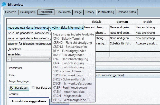 Dialog "Create class system for filters"