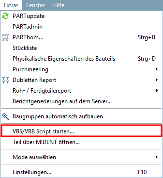 Start VBS/VBB script...