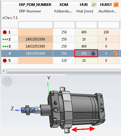 Geometry attribute is pinned on 200, Function attribute is not pinned and has the current value of 0.