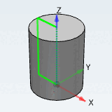 Cylinder rotated