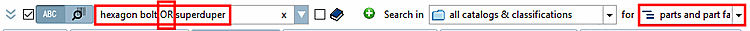 Search with "hexagon bolt OR superduper"