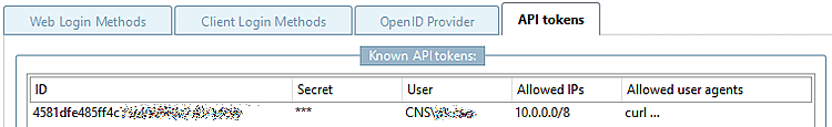 "Secret" is no longer displayed.