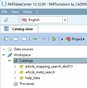 Catalogs - Directory structure