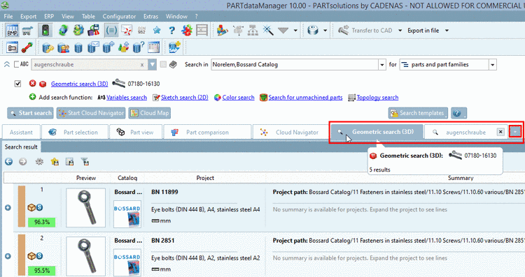 Part -> iProperties -> Tabbed page "Project"