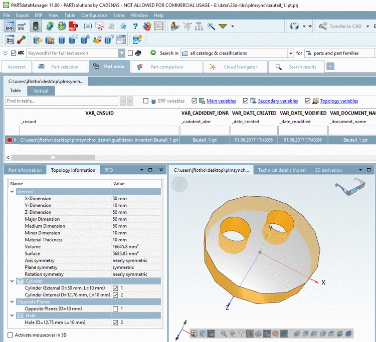 "Assign rights" tabbed page (all existing)