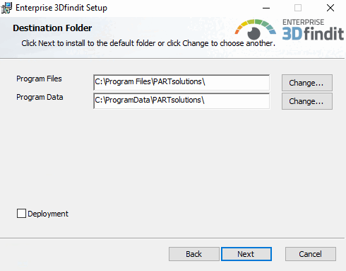 Destination Folder (1st dialog)