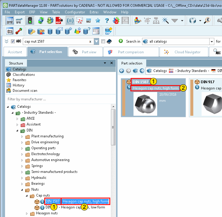 Component name composed of standard number [Standard number] and standard title [Standard title]