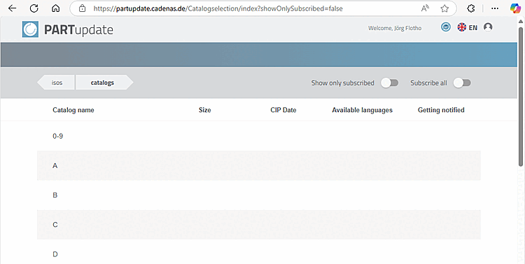 PARTupdate