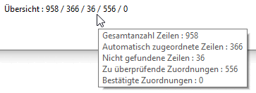 A tooltip will show details at mouseover.