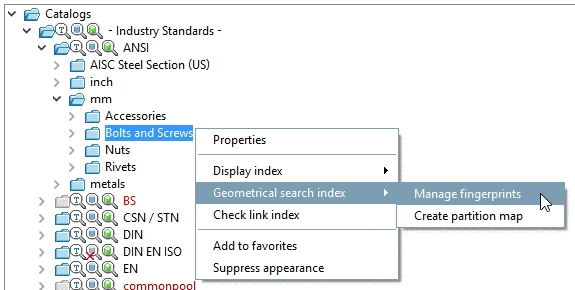 Call up: Manage fingerprints