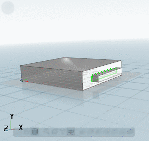 Before mirroring at plane ZX
