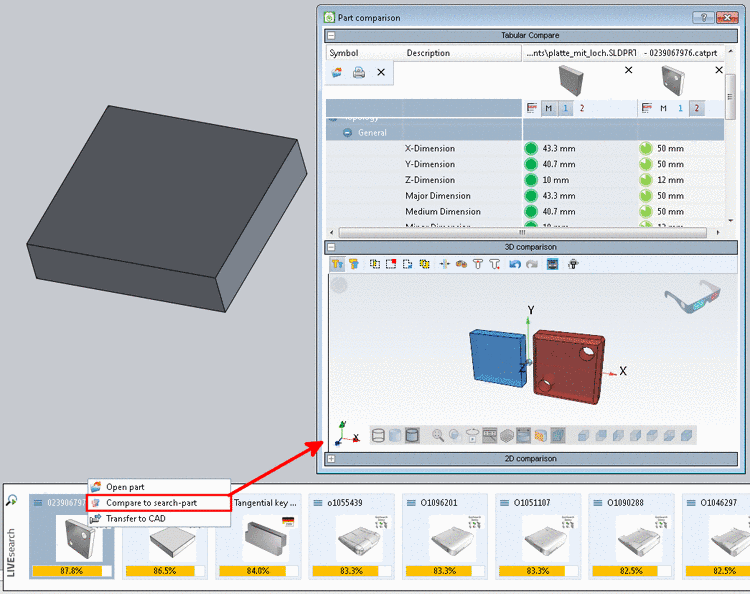 Material dialog under PARTadmin -> Category -> PARTsolutions -> Material