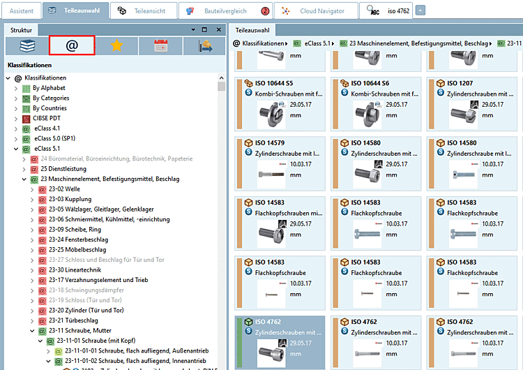 Partie ouverte dans la sélection de la classe [Classes]