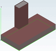 Surfaces sélectionnées (5) - vue de face