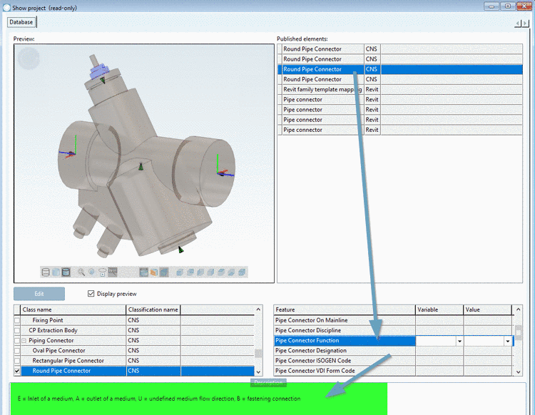 Example "Pipe Connector Function"