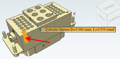 Feature "Cylinder" selected