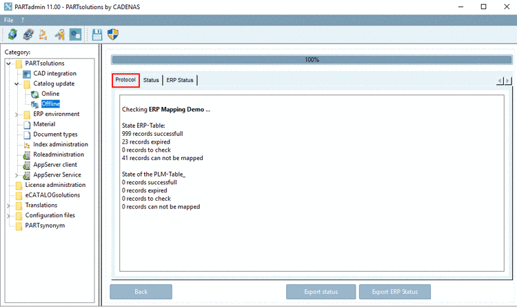 Tabbed page Protocol
