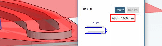 hauteur d'épaule 4 mm