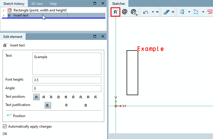 Insérer un texte [Insert text]