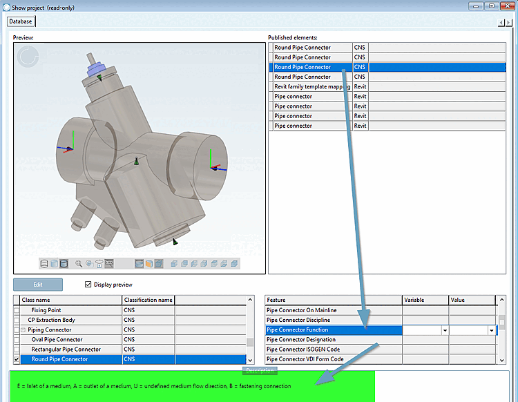 Exemple de "Pipe Connector Function