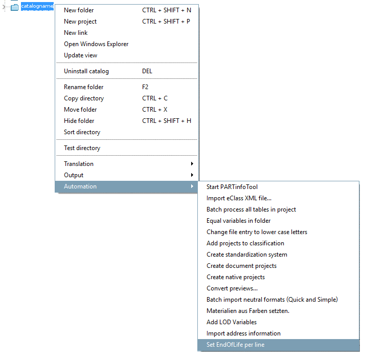 In this figure the button shows the value "Extend search range to 80% similarity". The default value for minimum similarity has been 90%. Using standard settings the percent value is reduced by 10 percent points per click and the search is started again.