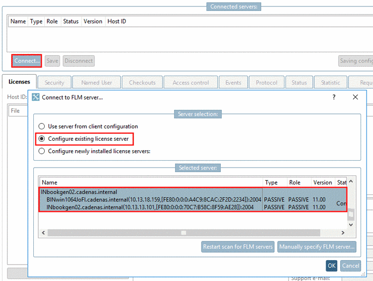 Role B cannot see the LinkDB content of a certain table row, because it does not meet the condition, because the value of ACTIVE_STATE is '0' (locked).